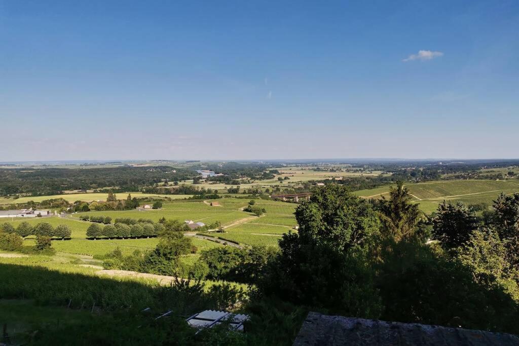 Vue Panoramique Sur Le Vignoble Apartment Sancerre Luaran gambar